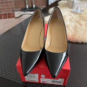Ivanka trump pump patent black excellent condition
